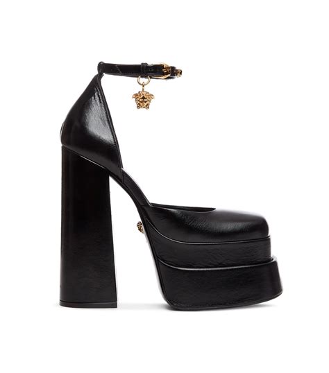 zapatos de tacon versace mujer